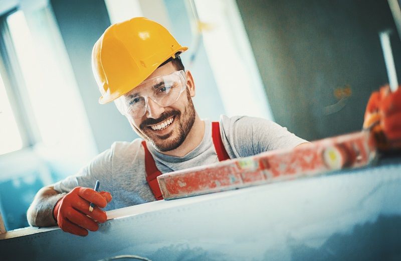 Cheerful-construction-worker